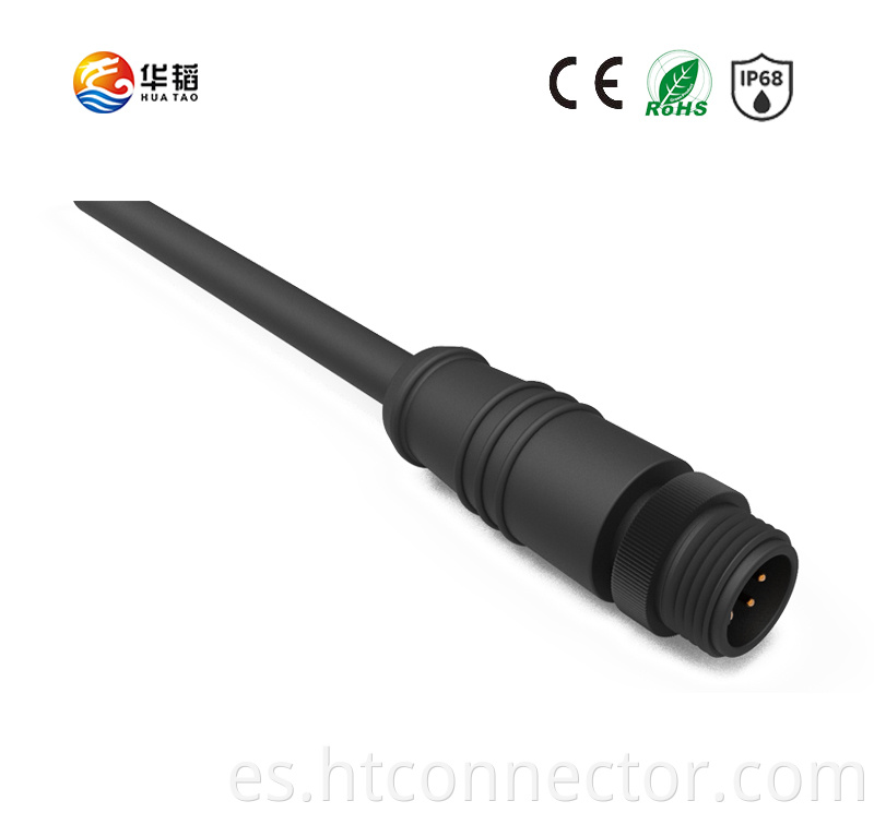 Metal waterproof connector